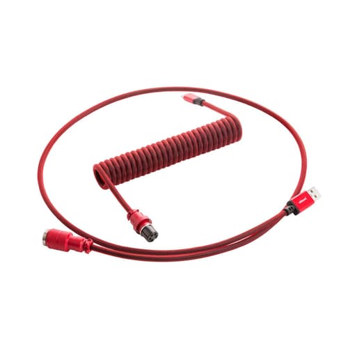 Cablemod Pro Coiled Cable - Republic Red 1.5m 24-nastainen Usb-c Uros 4 Nastan Usb- A Uros