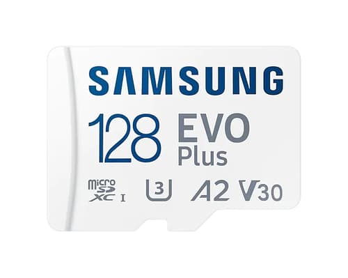 Samsung Evo Plus Microsdxc 128gb A2 V30 U3 W/a 128gb Microsdxc Uhs-i -muistikortti