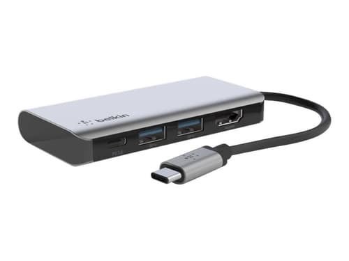 Belkin Connect 4-in1 Multiport Adapter Usb-c Minitelakointiasema