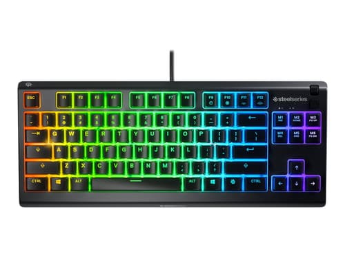 Steelseries Apex 3 Tkl Langallinen, Usb Pohjoismaat Musta Näppäimistö