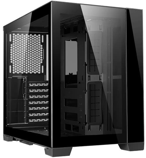 Lian-li Lian Li O11 Dynamic Mini Tempered Glass Atx Black Musta