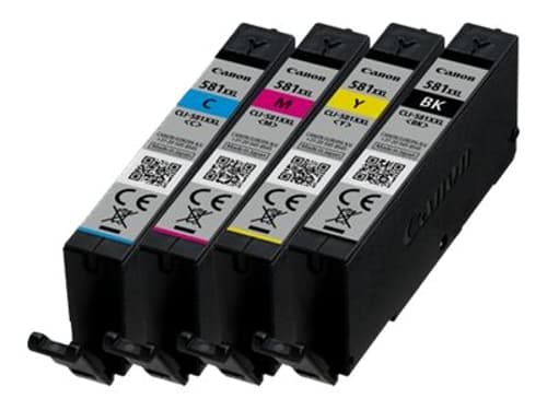 Canon Muste, Multipack Cli-581xxl (c/m/y/bk)