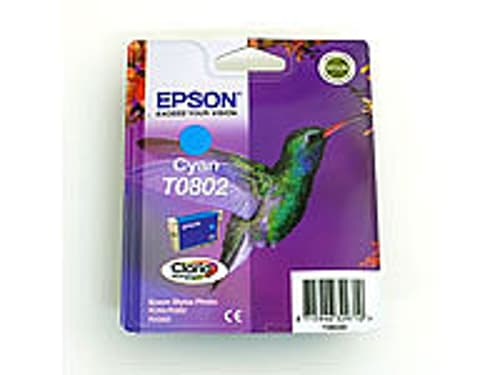 Epson Muste Syaani T0802 - R265/360/rx560