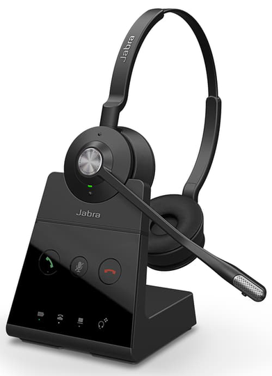 Jabra Engage 65 Kuuloke + Mikrofoni Stereo Musta
