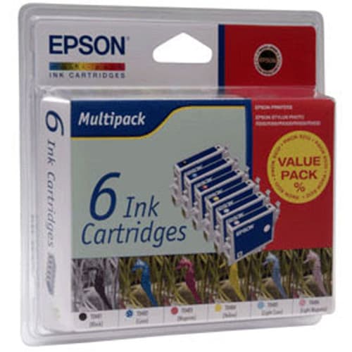 Epson Muste Monipakkaus T0801/2/3/4/5/6 - R265