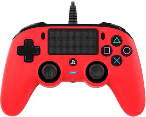 Nacon Wired Compact Controller Ps4 - Red