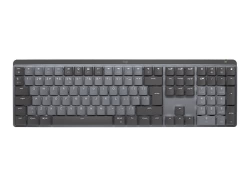 Logitech Master Series Mx Mechanical Langaton, Bluetooth Le Yhdysvaltain Englanti Kansainv. Harmaa, Musta Näppäimistö
