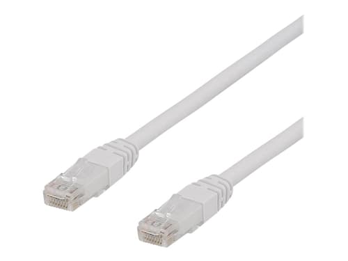 Deltaco Tp-65vau Rj-45 Rj-45 Cat 6a 5m Valkoinen