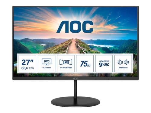 Aoc U27v4ea 27" 4k Uhd Ips 16:9 3840 X 2160