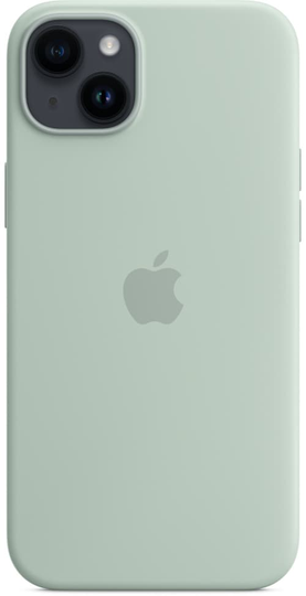 Apple Silicone Case With Magsafe Iphone 14 Plus Succulent