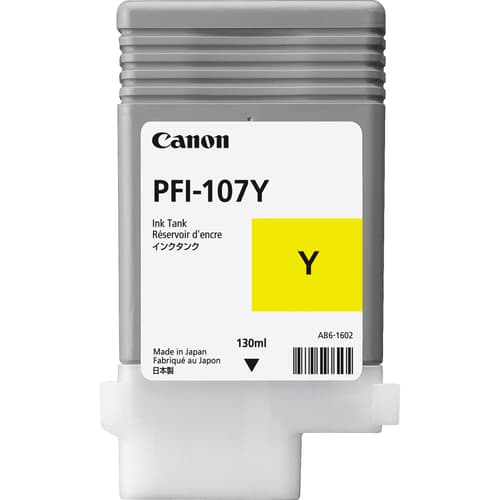 Canon Muste Keltainen Pfi-107y