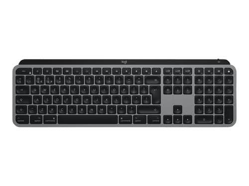 Logitech Mx Keys For Mac Langaton, 2.4 Ghz, Bluetooth Yhdysvaltain Englanti Kansainv. Harmaa Näppäimistö