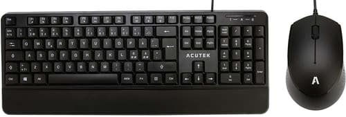 Acutek Acutek Wired Keyboard And Mice 201wh Pohjoismaat Näppäimistö- Ja Hiiri -pakkaus