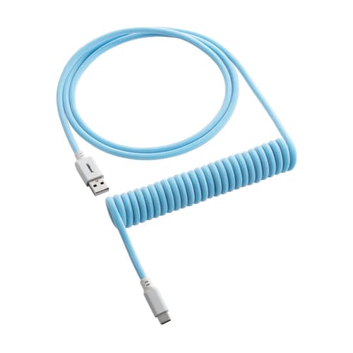Cablemod Classic Coiled Cable - Blueberry Cheesecake 1.5m 24-nastainen Usb-c Uros 4 Nastan Usb- A Uros