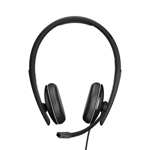 Epos Adapt 165t Ii Kuuloke + Mikrofoni 3,5 Mm Jakkiliitin, Usb-c Microsoft Teamsille, Optimoitu Uc:lle Stereo Musta