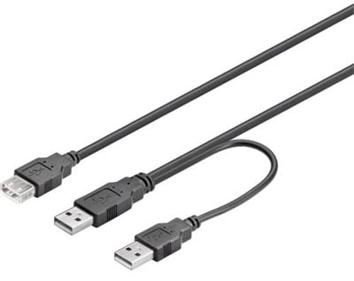 Deltaco Usb2-16 0.3m 4 Nastan Usb- A Uros 4 Nastan Usb- A Naaras