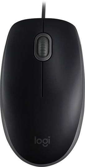 Logitech B110 Silent Langallinen 1,000dpi Hiiri Musta