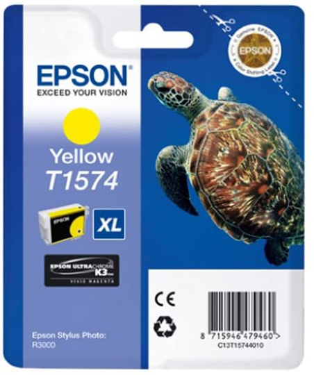Epson Muste Keltainen - Stylus Kuva R3000