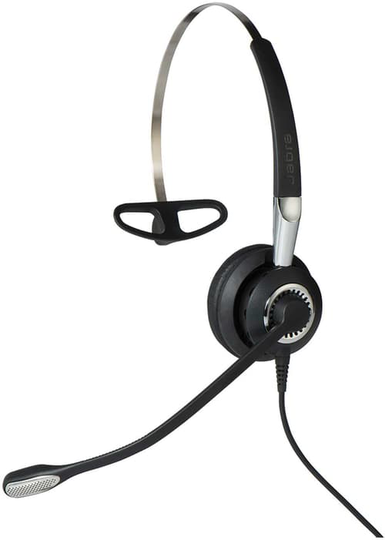 Jabra Biz 2400 Ii Qd Mono Nc 3-in-1 Wideband Kuuloke + Mikrofoni Quick Disconnect Mono Musta