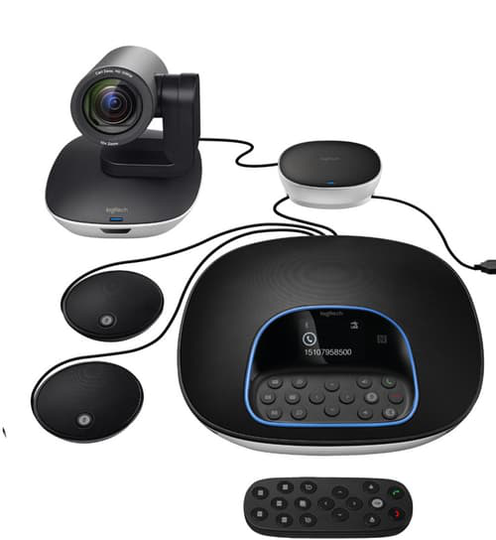 Logitech Group Konference Kamera + 2 X Mikrofoni