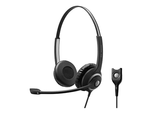 Epos Sc 262 Kuuloke + Mikrofoni Stereo Hopea, Musta