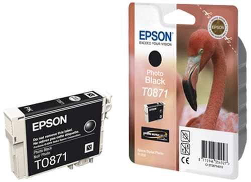 Epson Muste Kuva Musta T0871 - R1900
