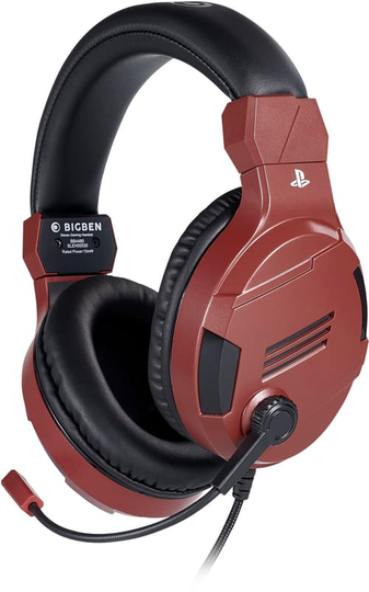 Big Ben Stereo Gaming Headset V3 Ps4/ps5 - Red