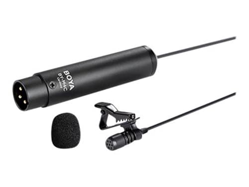 Boya By-m4c Lavalier Microphone Musta