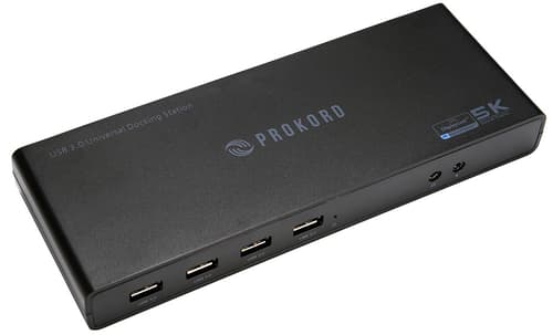 Prokord Workplace No Charging Dockningsstation 5k Usb-c Porttitoistin