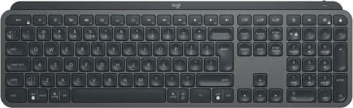 Logitech Mx Keys Langaton, 2.4 Ghz, Bluetooth Yhdysvaltain Englanti Kansainv. Musta Näppäimistö