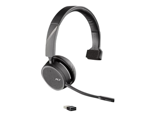 Poly B4210 Voyager Uc With Charge Stand Kuuloke + Mikrofoni Mono Harmaa, Musta