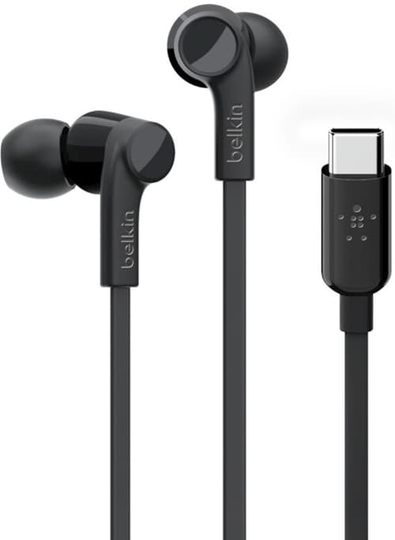 Belkin Earphones Usb-c With Mic In-ear Kuulokkeet Usb-c Stereo Musta