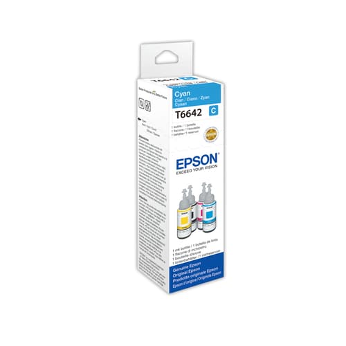 Epson Muste Syaani T6642 70ml - Et-2550/et-4550