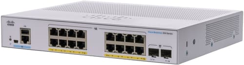 Cisco Cbs350 16g 2sfp Poe 120w Ext Psu Managed Switch
