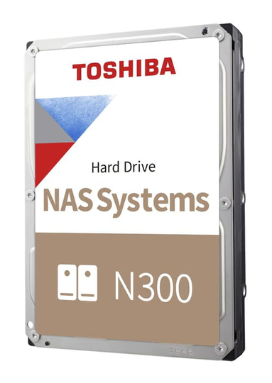 Toshiba N300 Nas 4tt 3.5" 7,200kierrosta/min Serial Ata-600