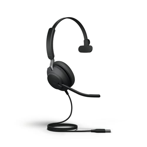Jabra Evolve2 40 Uc Kuuloke + Mikrofoni Usb-a Mono Musta