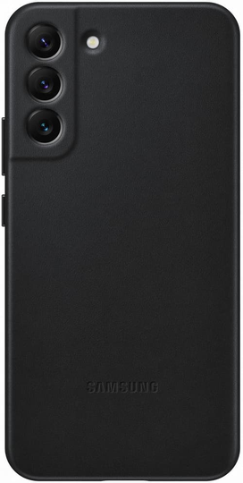 Samsung Leather Cover Samsung Galaxy S22+ Musta