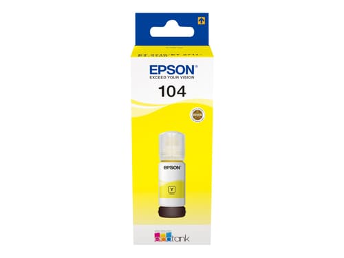 Epson Muste, Keltainen, 104 70 Ml - Et-2710/2704/4750