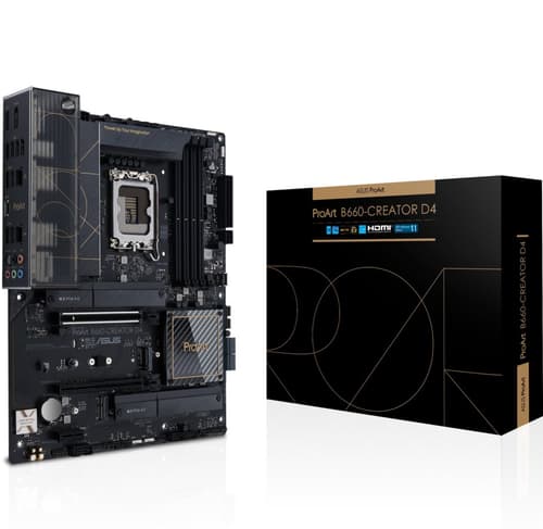 Asus Proart B660-creator D4 Ddr4 S-1700 Atx Atx Emolevy