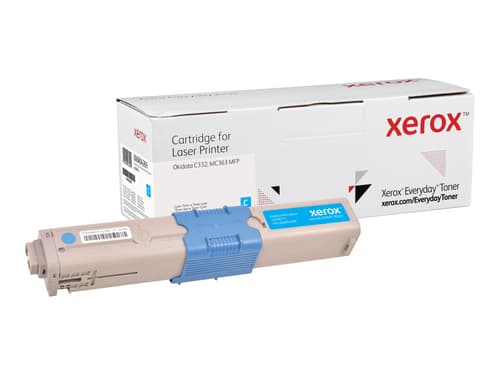 Xerox Everyday Oki -värikasetti Syaani 3k - C332/mc363