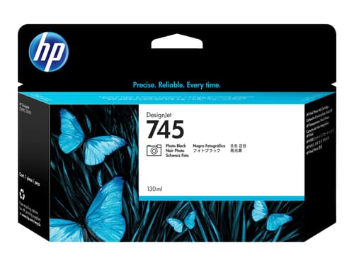 Hp Muste Kuva Musta No.745 130ml - Z2600/z5600