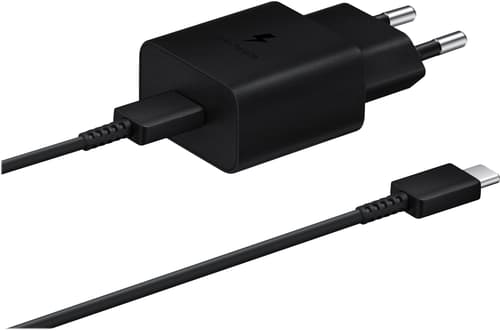 Samsung Wall Charger 15w + Usb-c Cable Musta