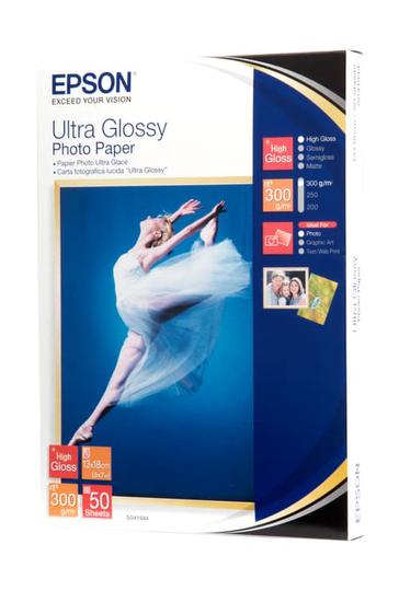 Epson Paperi Photo Ultra Glossy 13x18cm, 50 Arkkia, 300 G