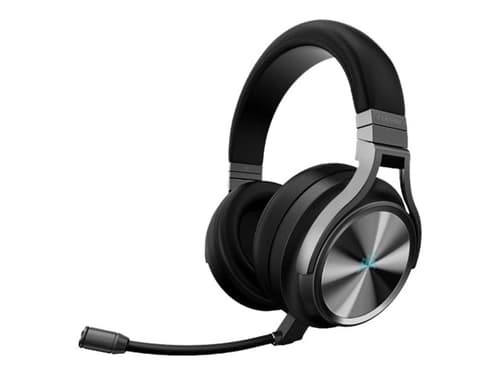 Corsair Gaming Virtuoso Rgb Se Kuuloke + Mikrofoni 3,5 Mm Jakkiliitin, Usb Stereo Harmaa, Musta