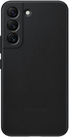 Samsung Leather Cover Samsung Galaxy S22 Musta