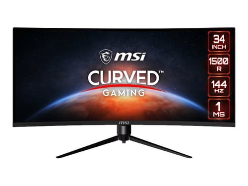 Msi Optix Mag342cqr 34" Uwqhd Va 21:9 Curved 3440 X 1440