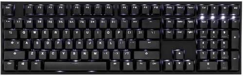 Ducky One 2 Backlit Langallinen, Usb Pohjoismaat Musta Näppäimistö