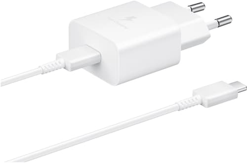 Samsung Wall Charger 15w + Usb-c Cable Valkoinen