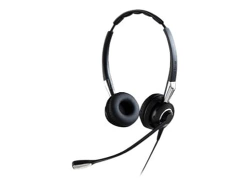 Jabra Biz 2400 Ii Qd Duo Nc Kuuloke + Mikrofoni Quick Disconnect Stereo Musta