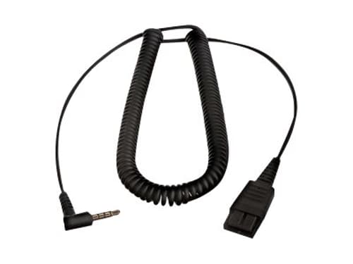 Jabra Pc Cord Musta